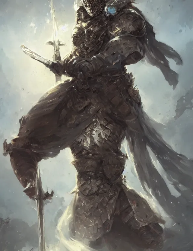 Image similar to an isolated masked warrior in crystalline diamond armour holding a diamond spear, by frank fazetta and peter mohrbacher, trending on artstation, digital art, 4 k resolution, detailed, high quality, hq artwork, coherent, insane detail, concept art, character concept, character full body portrait