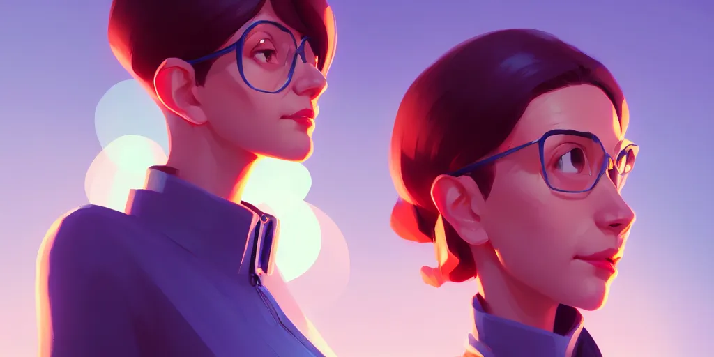 Image similar to low angle portrait of the fauci scientist , tepainting concept Blizzard pixar maya engine on stylized background splash comics global illumination lighting artstation lois van baarle, ilya kuvshinov, rossdraws