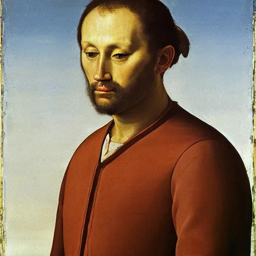 Prompt: a painting of a man with a horses face, by Agnolo Bronzino