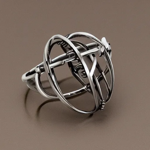 Image similar to astronomical armillary rings