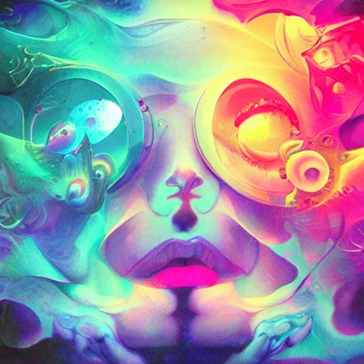 Image similar to psychedelic heaven, trending on artstation