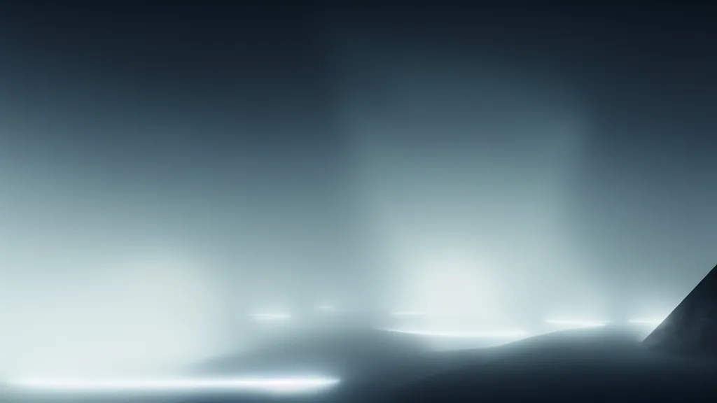 Prompt: luminous lines stretch from the black sphere that is located above the small city in the fog, fog, volumetric lighting, mystique, atmospheric, sharp focus, ultra detailed, ross tran, thierry doizon, kai carpenter, ignacio fernandez rios, noir art house, 4 k, 3 5 mm