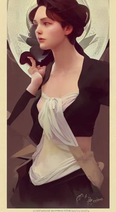 Image similar to Portrait of May from Pokemon. Beautiful digital art by Greg Rutkowski and Alphonse Mucha