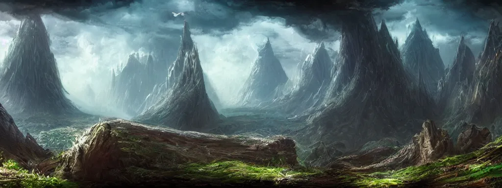 Image similar to concept art background, fantasy, cinematic shot, background design, highly detailed, beautiful scenery