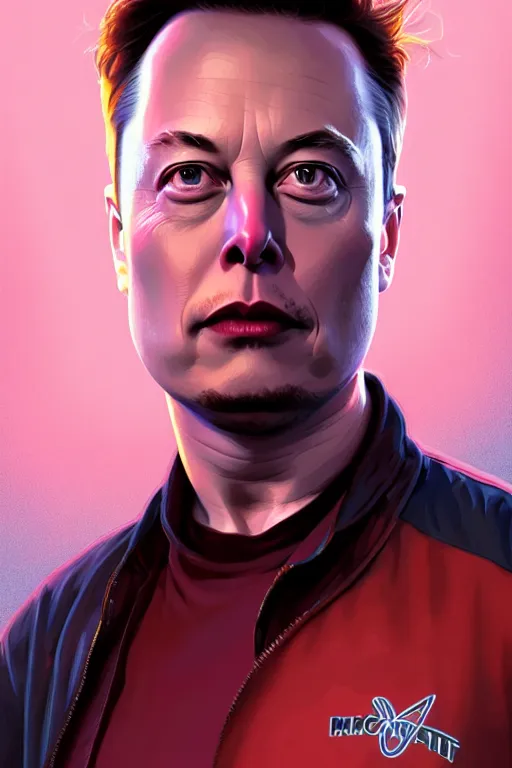 Image similar to elon musk as rick sanzhez from rick and morty, realistic portrait, symmetrical, highly detailed, digital painting, artstation, concept art, smooth, sharp focus, illustration, cinematic lighting, art by artgerm and greg rutkowski and alphonse mucha