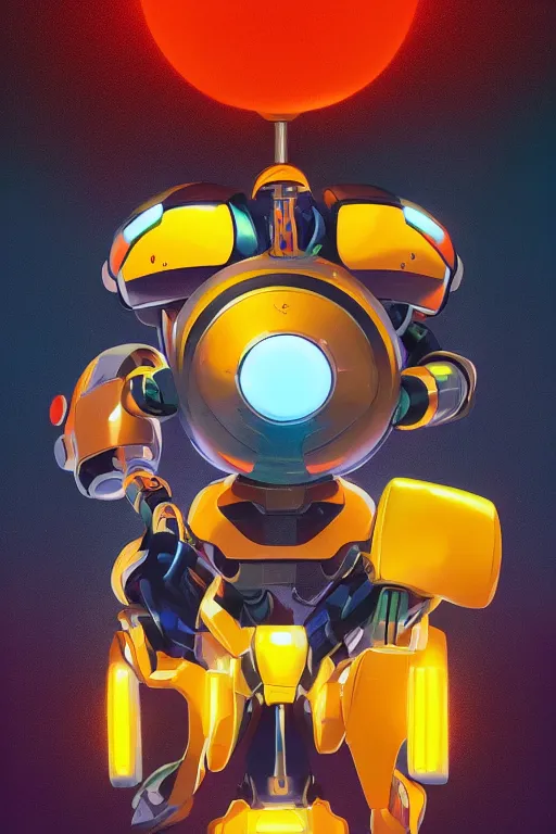 Image similar to metabots medabots medarotto medarot robot minimalist comics helmet mask neon cybereye, behance hd by jesper ejsing, by rhads, makoto shinkai and lois van baarle, ilya kuvshinov, rossdraws global illumination ray tracing hdr radiating a glowing aura