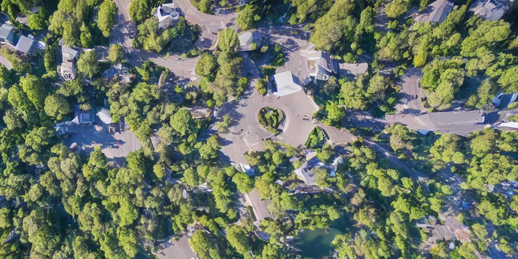 Image similar to Olympus drone view