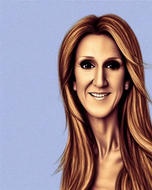 Image similar to artwork by celine dion