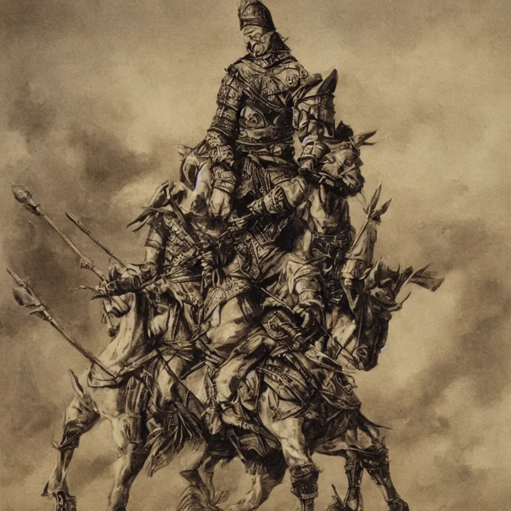 Image similar to william wallace on horse