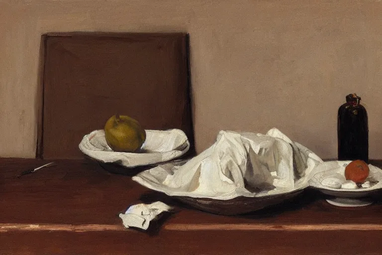 Image similar to still life by michael borremans