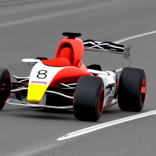 Image similar to F1 concept car in 2035