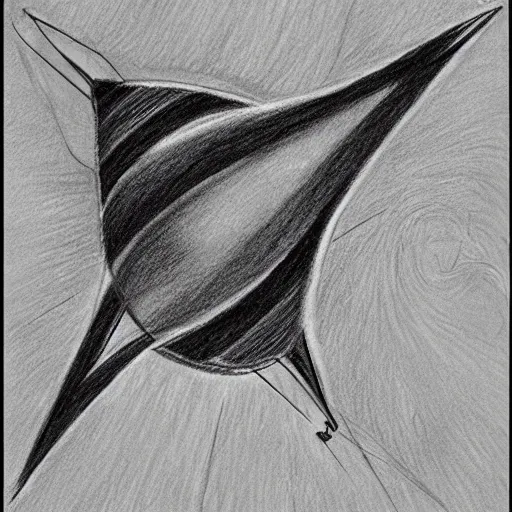 Prompt: voyager space craft realistic, pencil sketch