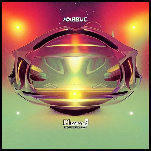 Prompt: DnB album cover by moebius + octane