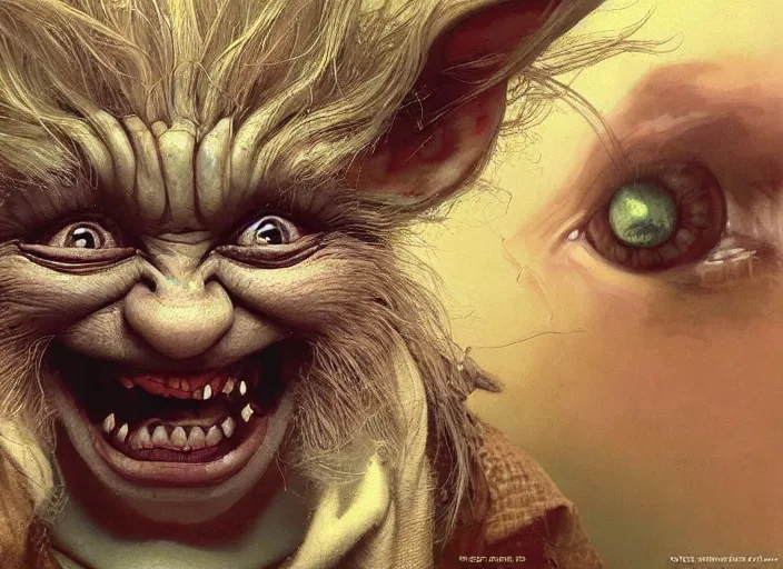 Image similar to a highly detailed portrait of a crazy laughing Yoda on a bad ketamine drug trip, drugs and alcohol littered everywhere, descent into lunacy and madness, dizzy, trippy, artstation, cgsociety, very detailed, intricate, detailed illustration, by artgerm and greg rutkowski and alphonse mucha, sharp, smooth, masterpiece