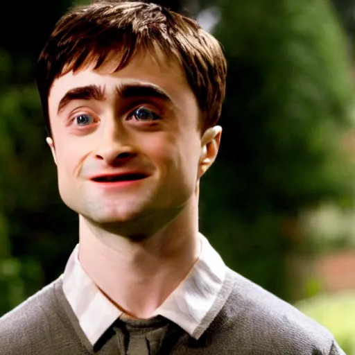 Image similar to film still of Daniel Radcliffe as Will in The Fresh Prince of Bell Air