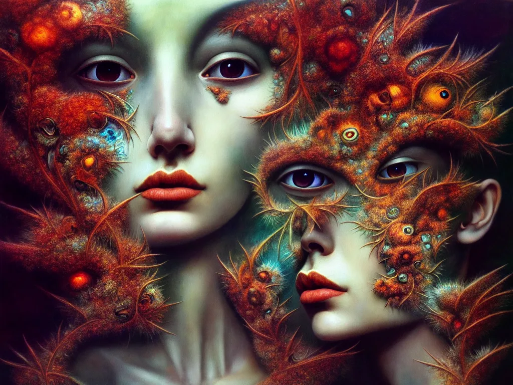 Image similar to highly detailed photo of fractal, trending on deviantart, neo surrealism, sharp focus, 4 k, a lot of little details, octane, masterpiece, art by leonor fini