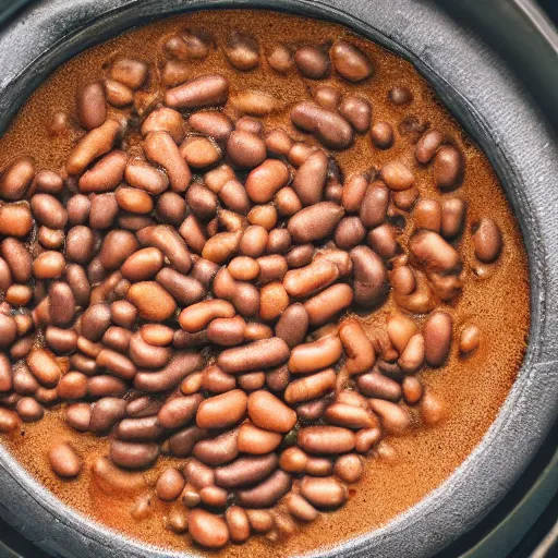 Prompt: found a foot in my can of beans, photo, detailed, 4k