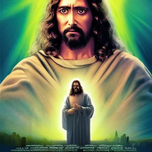 Prompt: “The incredible poster for Jesus Part 2: the silly slappening, universal pictures, 4K”