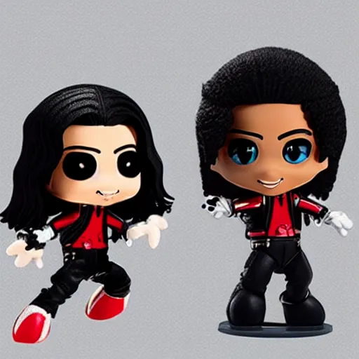 Image similar to single michael jackson, michael jackson, black panther, michael jackson, michael jackson, michael jackson, michael jackson, michael jackson, ( ( ( mickey mouse ) ) ), nendroid, stephen bliss style