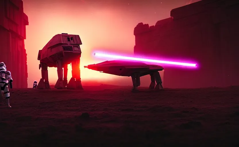 Prompt: the end, epic composition, beautiful lighting, hdr, artistic, cinematic design, by beeple and star wars