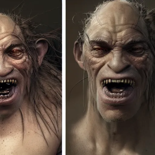 Prompt: photo realistic image of troll, stunning 3 d render inspired art by istvan sandorfi and greg rutkowski, perfect facial symmetry, realistic, highly detailed attributes and atmosphere, dim volumetric cinematic lighting,