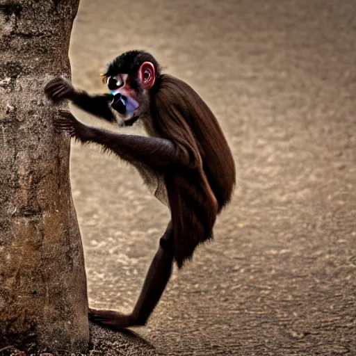 Prompt: dancing monkey, 8k, 4k, professional photography, award winning photo