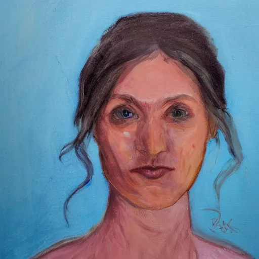 Image similar to portrait by Patrick Kramer