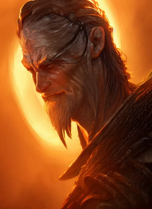 Image similar to one - eyed peasant, ultra detailed fantasy, elden ring, realistic, dnd character portrait, full body, dnd, rpg, lotr game design fanart by concept art, behance hd, artstation, deviantart, global illumination radiating a glowing aura global illumination ray tracing hdr render in unreal engine 5