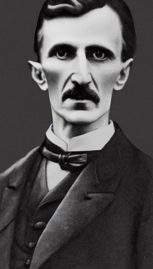 Prompt: Nikola Tesla in the style of Arcane by riot games
