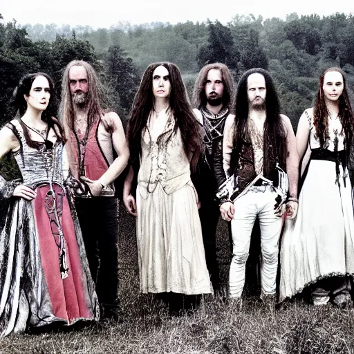 Image similar to professional photograph of within temptation at Woodstock in 1720