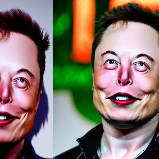Prompt: elon musk as a troll made out of emerald