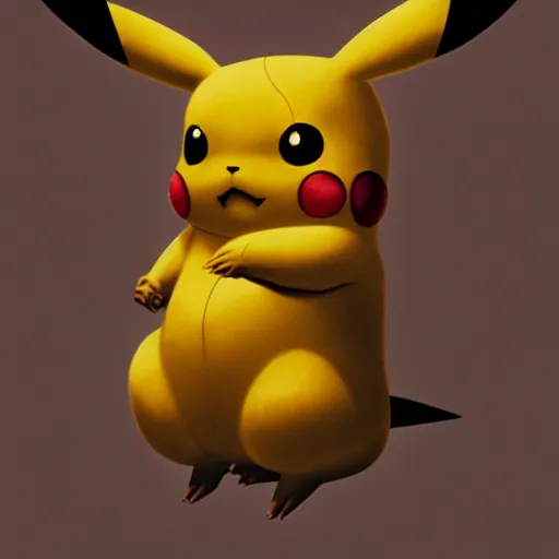 ArtStation - Pikachu Pokemon Yellow sprite remake