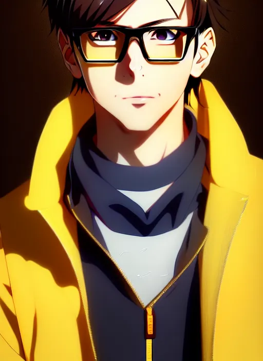 16 Anime Guy with Glasses Wallpapers  Wallpaperboat