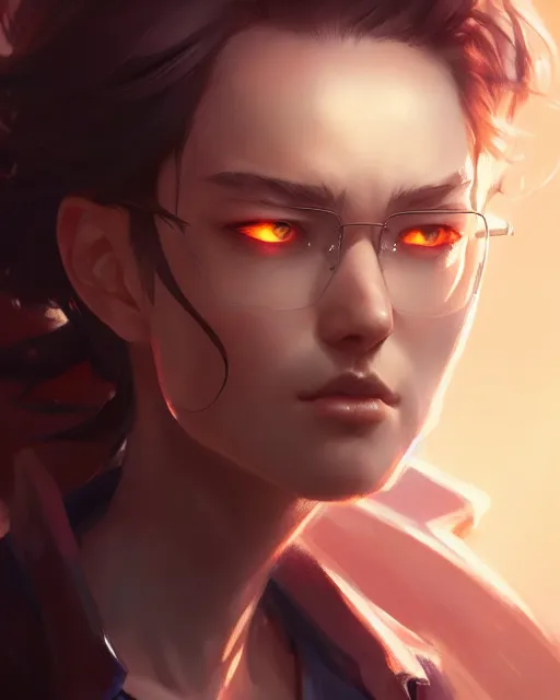 Prompt: character concept art of a hotshot theory, key visual, realistic shaded perfect face, fine details by stanley artgerm lau, wlop, rossdraws, james jean, andrei riabovitchev, marc simonetti, and sakimichan, trending on artstation