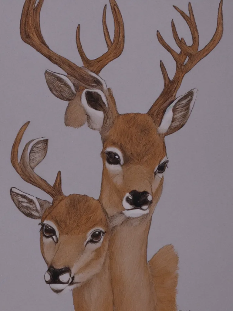 Image similar to a portrait of a male deer in suit, IN THE STYLE OF ANIME