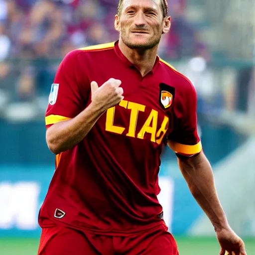 Image similar to Francesco totti as capatin america