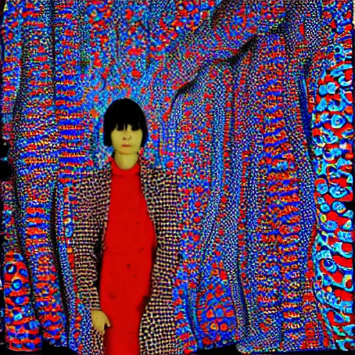 Prompt: art by Yayoi Kusama