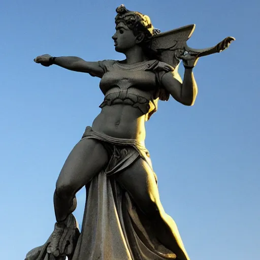 Image similar to the nike goddess of victory