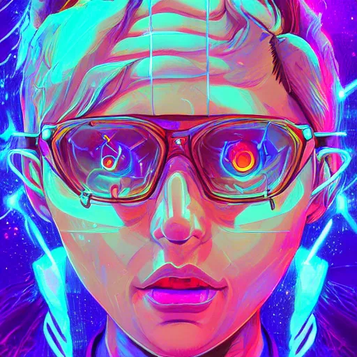 Image similar to skill magic geek inside matrix deepdream radiating a glowing aura stuff loot legends stylized digital illustration video game icon artstation lois van baarle, ilya kuvshinov, rossdraws,