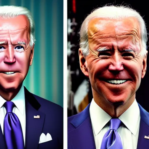 Image similar to joe biden as a jojo character