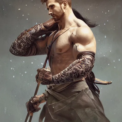 Prompt: full figure ultra realistic illustration, chris evans as samurai, intricate, elegant, highly detailed, digital painting, artstation, concept art, smooth, sharp focus, illustration, art by artgerm and greg rutkowski and alphonse mucha