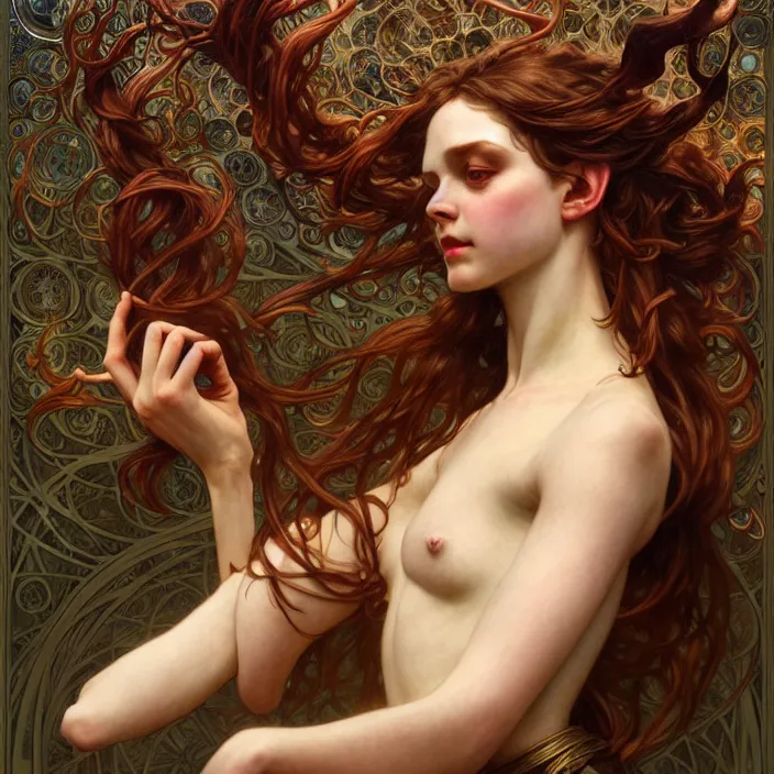 Image similar to one thousand arms, diffuse lighting, fantasy, intricate, elegant, highly detailed, lifelike, photorealistic, digital painting, artstation, illustration, concept art, smooth, sharp focus, art by John Collier and Albert Aublet and Krenz Cushart and Artem Demura and Alphonse Mucha