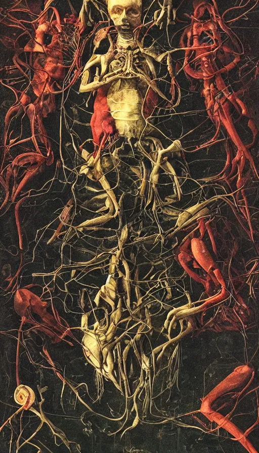 Image similar to The end of an organism, by André François