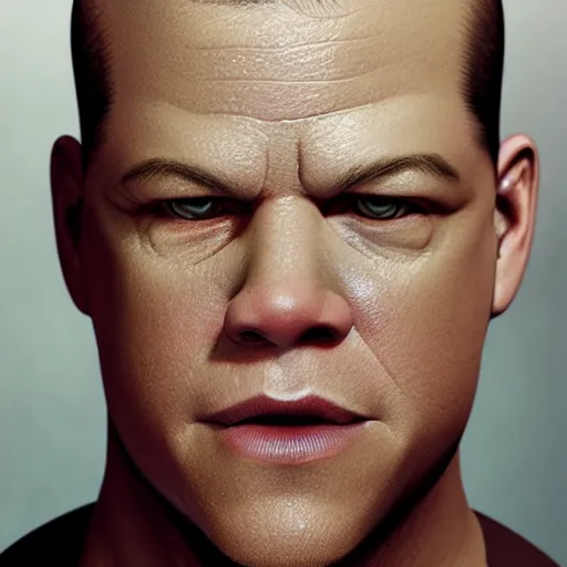 Prompt: hyperrealistic mixed media image of Matt Damon bald, bald head is !!foreskin of penis!!, stunning 3d render inspired art by István Sándorfi and Greg Rutkowski, perfect facial symmetry, realistic, highly detailed attributes and atmosphere, dim volumetric cinematic lighting, 8k octane extremely hyper-detailed render, post-processing, masterpiece,