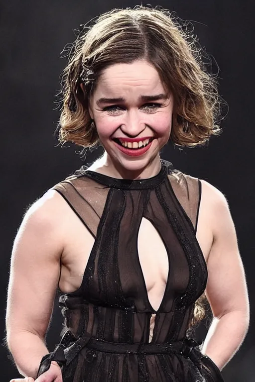 Prompt: Emilia Clarke as a dancer