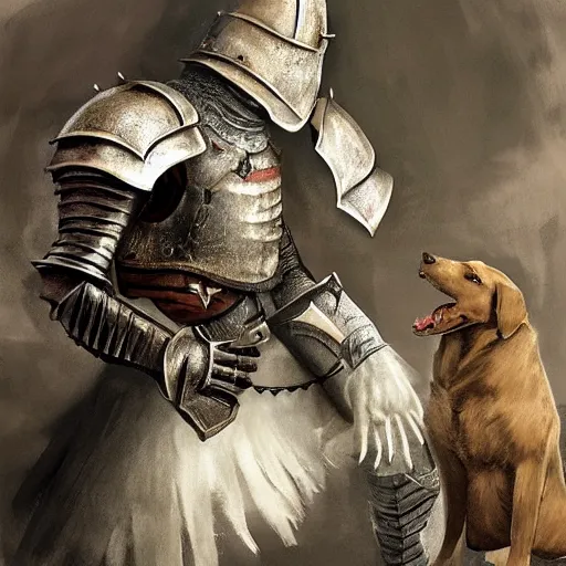 Image similar to three - ply portrait death dog dark souls in armor made of polished dragon bones looks relaxed, quantum physics, victorian era