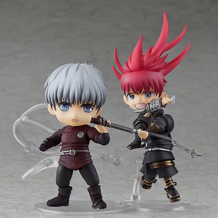 Image similar to Guts from Berserk, An anime Nendoroid of Guts from Berserk, figurine, detailed product photo