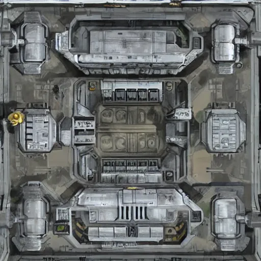 Image similar to an imperial base in star wars