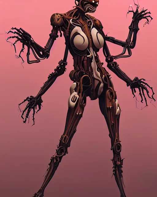 Prompt: woman with extra arms, general grievous, doc ock, trending on artstation