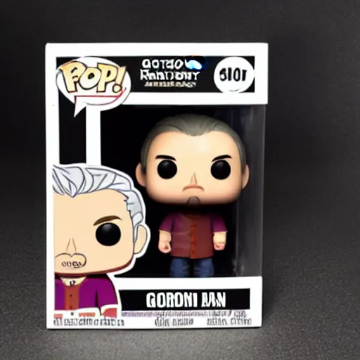 Image similar to gordon ramsay funko pop